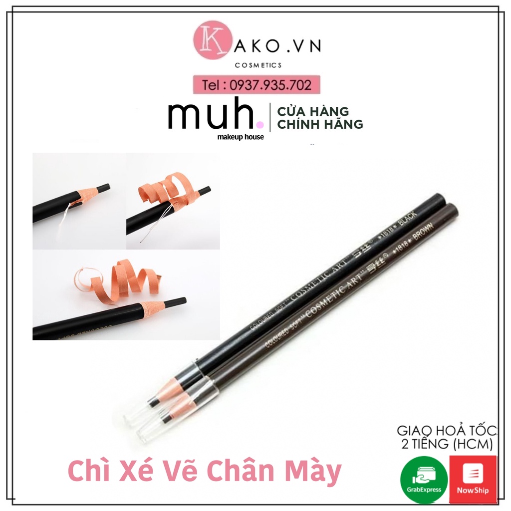 Chì Xé Phẩy Sợi Vẽ Chân Mày MUH