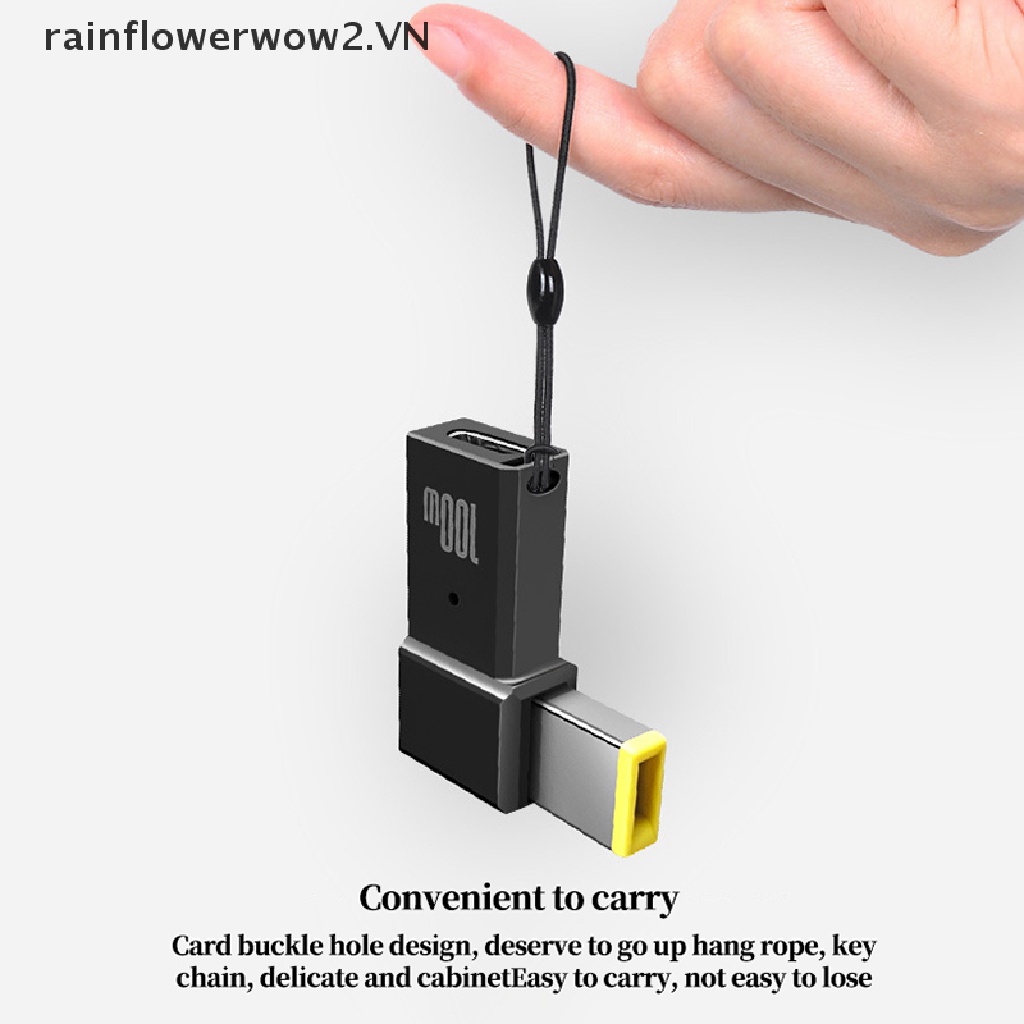 Đầu Nối Chuyển Đổi Nguồn DC USB Type-C Sang DC Chuyên Dụng Cho Laptop