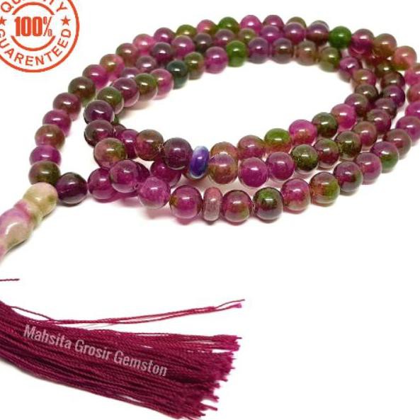 (Giảm Giá) 99 Hạt Đá Ruby Tanzania 8mm