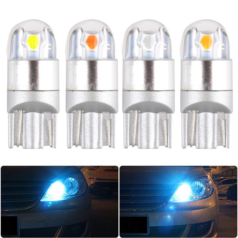 1 đèn LED demi, xi nhan T10 2SMD 3030 siêu sáng sử dụng cho ô tô , xe hơi , xe máy tiết kiệm điện.