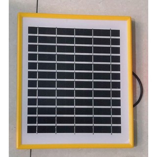 SALE OFF -  Tấm PIN năng lượng mặt trời chân DC 5W và 3.3W 6V