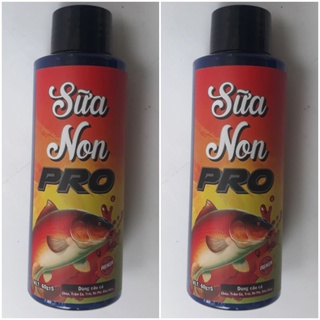 2 lọ sữa non pro,tinh mùi dụ cá hãng phú thành dạng bột