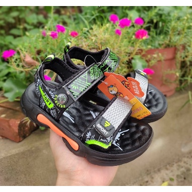 Sandal cho bé trai đi học dép quai hậu cao cấp siêu êm chân mã mới B3