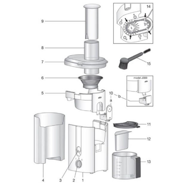 Máy ép trái cây Braun J700- Hãng phân phối