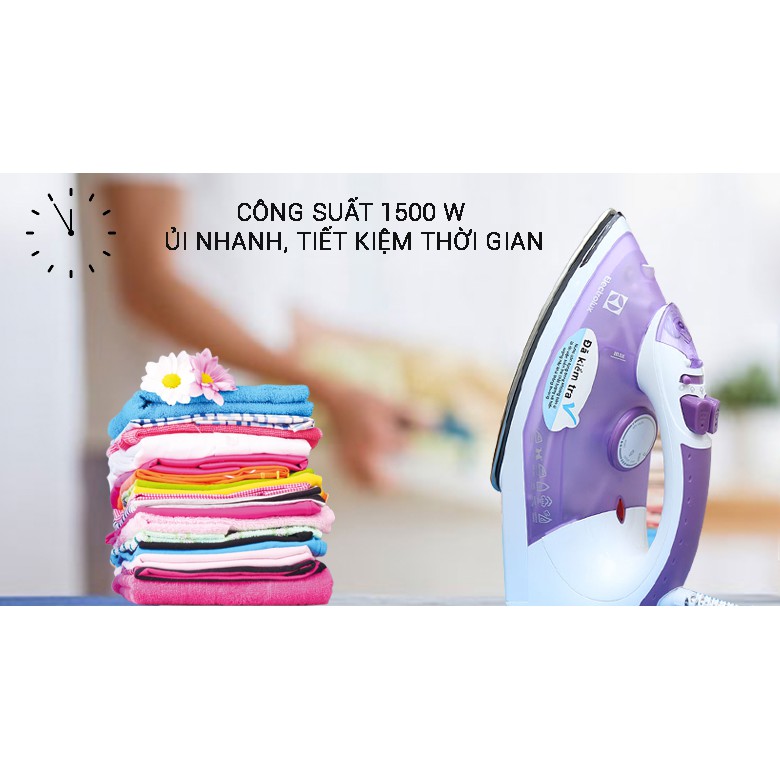 Bàn ủi hơi nước cao cấp Electrolux ESI4015 - Phân phối chính hãng