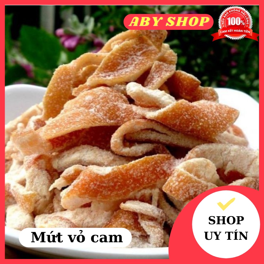 Mứt vỏ cam ⚡ GIÁ SỐC ⚡ 1kg trần bì dùng làm bánh trung thu thập cẩm