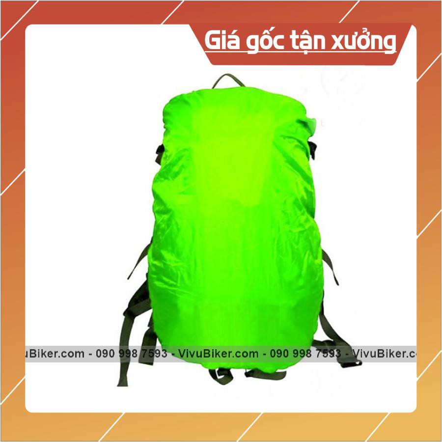 [Giống ảnh] Áo mưa chống nước cho balo màu đen - xanh dạ - quang dung tích 30L