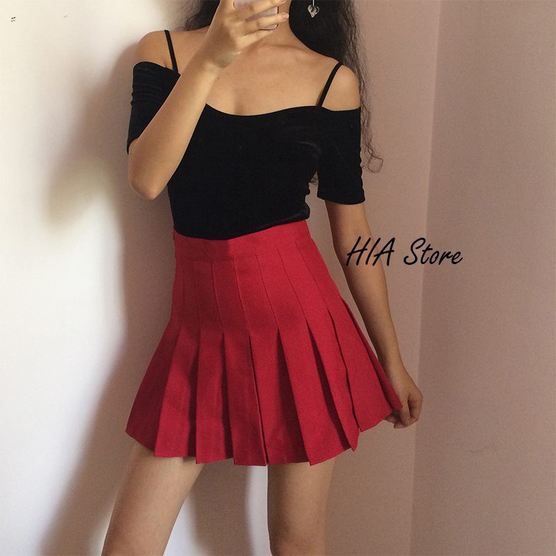 Chân váy TENNIS SKIRT - ĐỎ