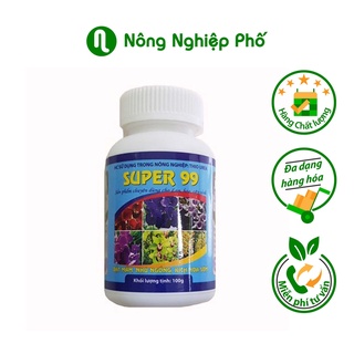 LỌ 100 GRAM - PHÂN BÓN PHÓNG ĐỌT, SINH TRƯỞNG ĐỘT BIẾN SUPER 99