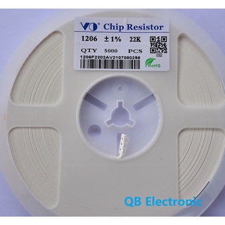 Điện trở dán 22k ohm điện trở smd 1206 22k ohm 1/4w sai số 1% set 100 pcs