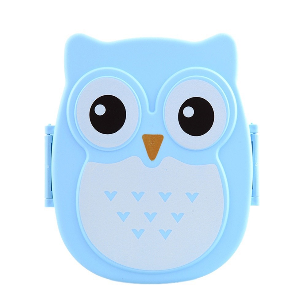 Cute Cartoon Owl Lunch Box Portable Bento Box