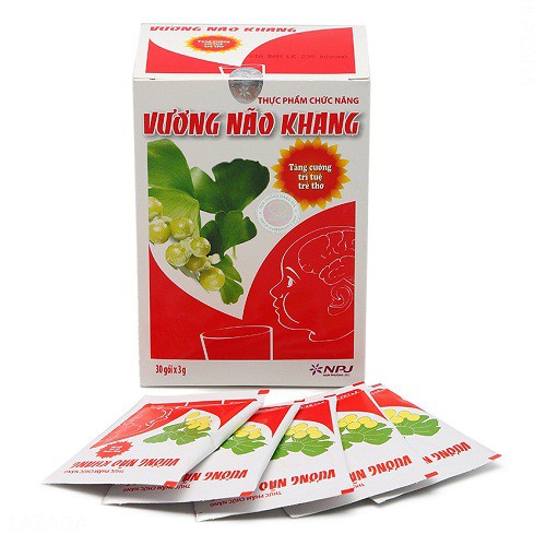 Cốm Vương Não Khang – Hỗ trợ phát triển trí não vượt trội cho trẻ (Hộp 30 gói)