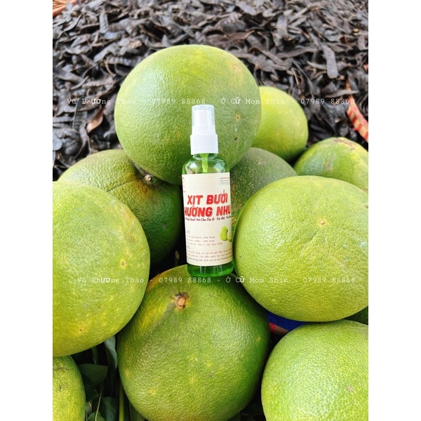 XỊT BƯỞI MỌC TÓC MOM SHIN 100ML | Giúp Tóc Con Mọc Nhanh Dài | Vũ Phương Thảo Mom Shin | Shop Mẹ Thảo | Ở Cữ Mẹ Shin Min