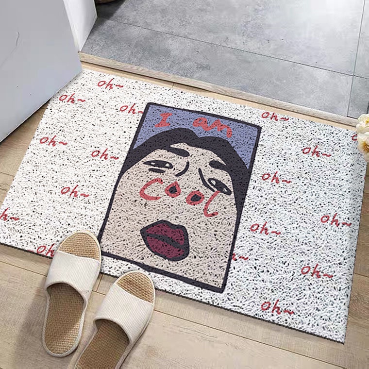 Thảm Chùi Chân Chống Trượt Chống Mòn Họa Tiết Hoạt Hình Dễ Thương