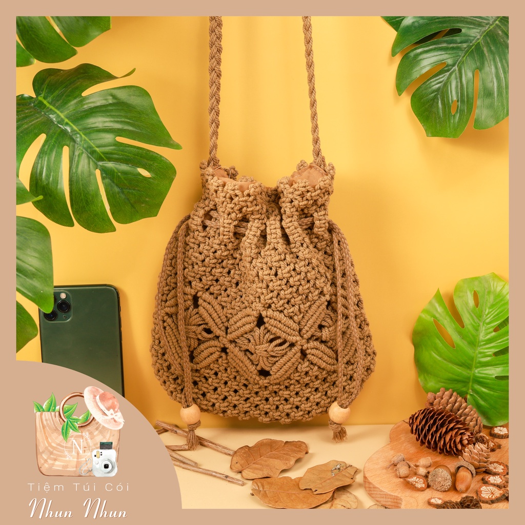 Túi Len Sợi Đan