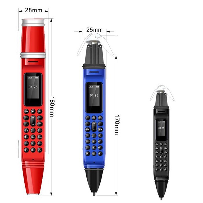 Điện Thoại Độc Cây Bút PenPhone BM111 Thay Đổi Giọng Nói Quạt Làm Mát