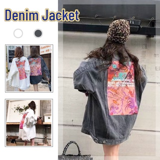 Áo Khoác denim Tay Dài Thời Trang Dành Cho Nữ