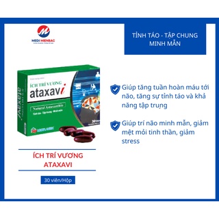 Ích trí vương Ataxavi - Tỉnh táo, tập trung, minh mẫn