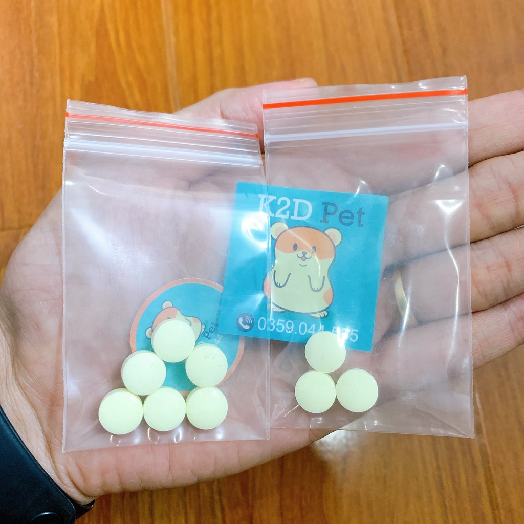 Vitamin làm đẹp lông, mượt lông cho hamster, Guinea Pig (bọ ú, chuột lang), thỏ, sóc bắc mỹ, chinchilla