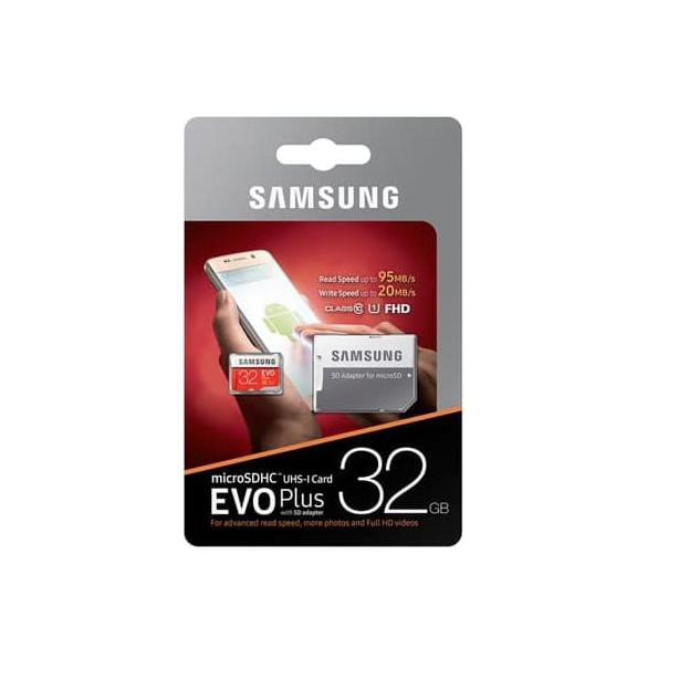 Bộ Chuyển Đổi Samsung Evo Plus 32gb Microsdhc Uhs-I Class 10 + Adapter