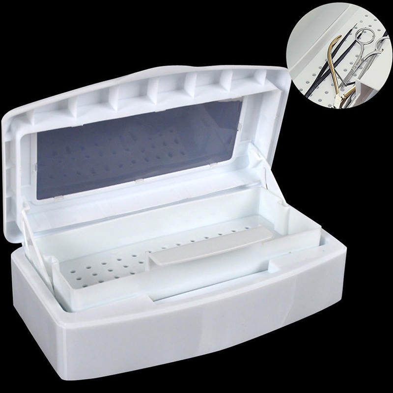 Cleaner Tools Manicure Box Nail Sterilizer 1 Pc White New Makeup Equipment Health