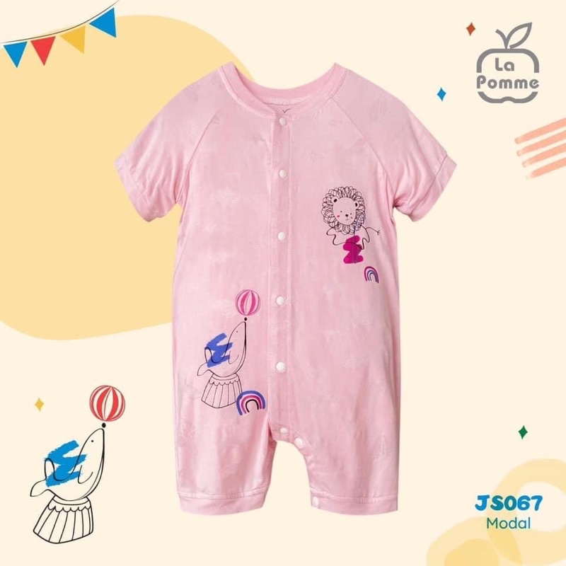 JS067 Body cộc tay La pomme chất liệu sợi sồi mát mẻ