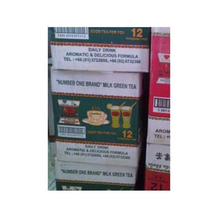 12 Trà Thái Xanh Thái Lan