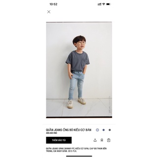 Quần jean Zara cho bé