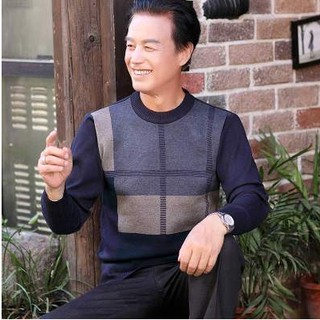 ÁO LEN NAM TRUNG NIÊN - ÁO DÀY - MÃ CD21012102