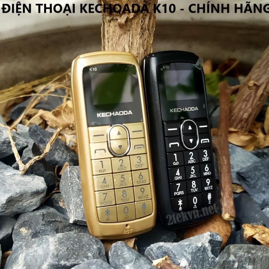 Điện Thoại Mini Kechaoda K10 siêu nhỏ - Kiêm tai nghe Bluetooth- Kế nối ĐT 1 Sim - Bảo hành 12 tháng