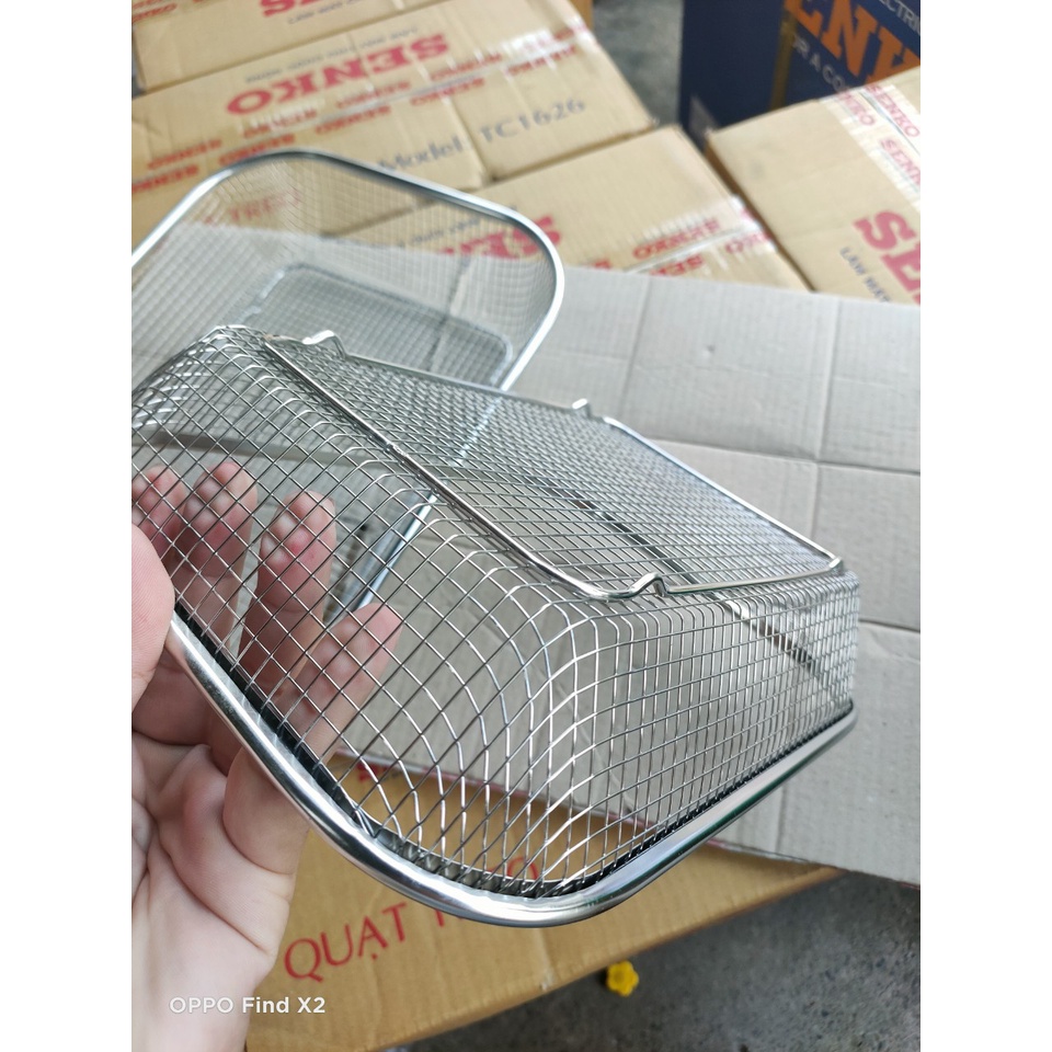 Mua Rổ inox Rổ đa năng - Rổ vuông, chữ nhật không gỉ sét nhiều size giá ...
