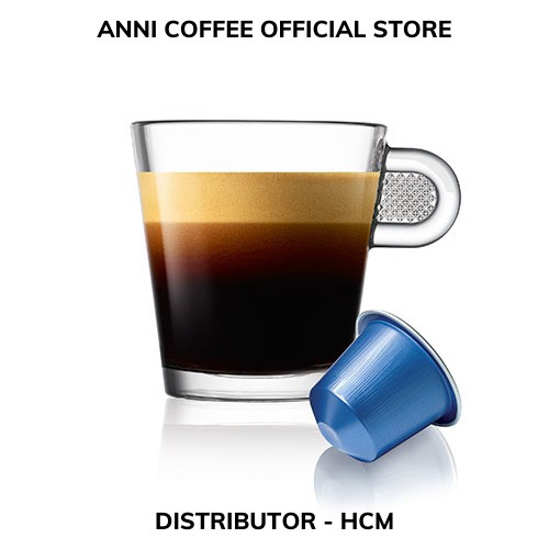 [Nespresso Chính hãng] Cà phê viên nén Nespresso Capsule Vivalto Lungo (Hộp 10 viên - 53 gram/viên) NPP Anni Coffee