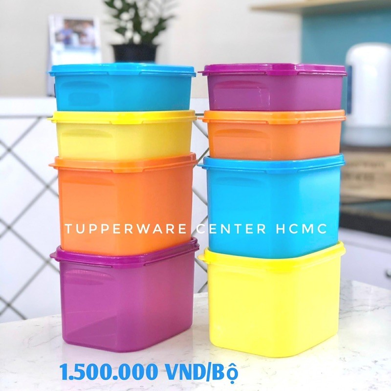 Bộ 8 hộp trữ mát và trữ khô Tupperware