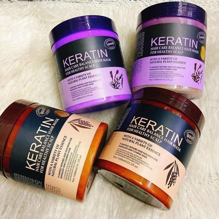 Hộp ủ tóc Keratin 1000ml