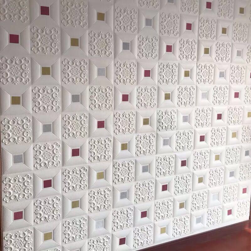 Xốp dán tường hoa văn kt 70*70 cm,sẵn keo siêu dính | BigBuy360 - bigbuy360.vn