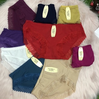 Quần su thông hơi phối ren , set 10 quần su tăm phối ren