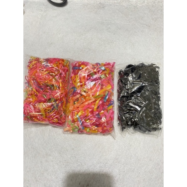 1 Gói chun buộc tóc siêu bền cực dai nhiều màu