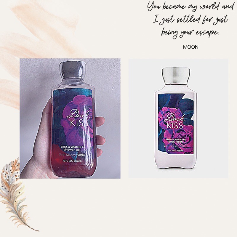 Sữa Tắm BATH & BODY WORK Dark Kiss - Mùi hoa quyến rũ