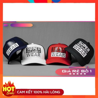 Nón lưỡi trai supper dry phối lưới vnxk