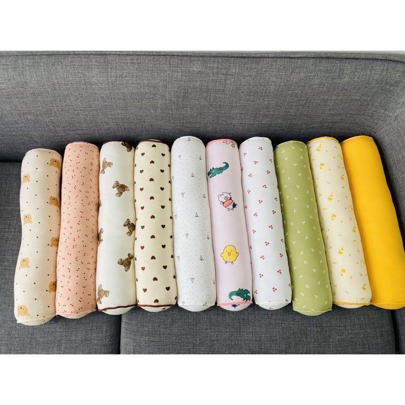 Gối ôm Muslin cao cấp 100% COTTON cho bé