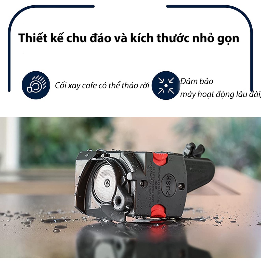 Máy pha cà phê Delonghi magnifica S Ecam 22.110.B xuất xứ Đức