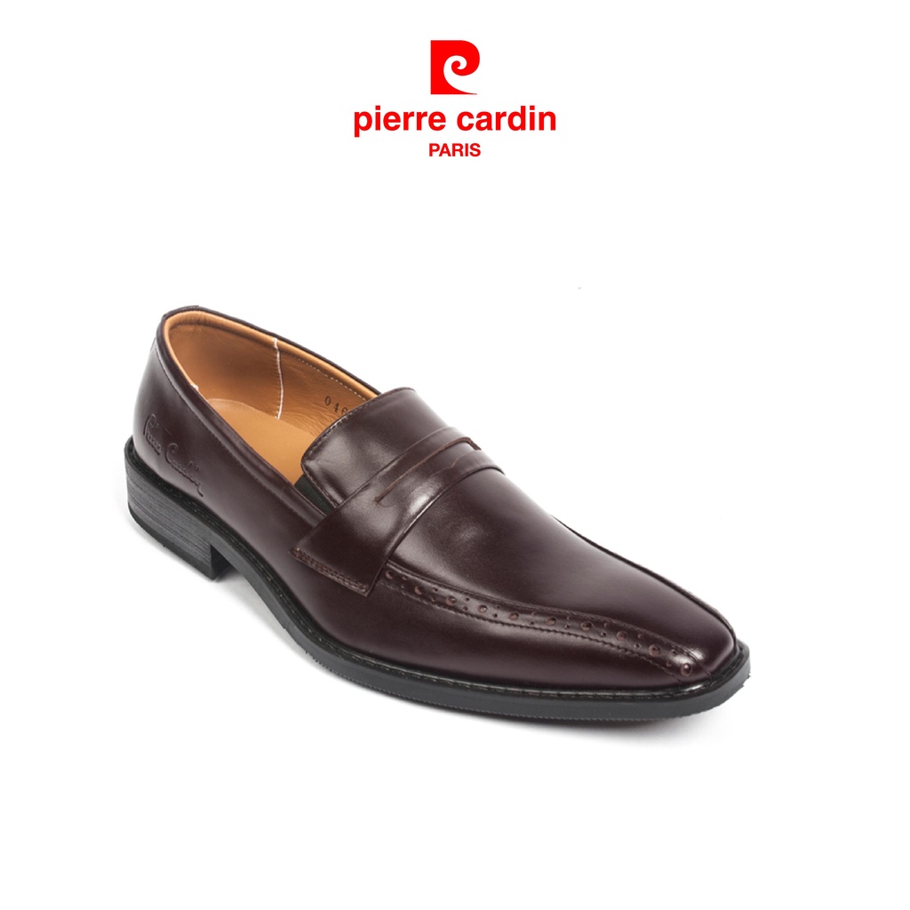 Giày Tây Nam Pierre Cardin Brown Penny Loafer Cement PCMFWLB046BRN