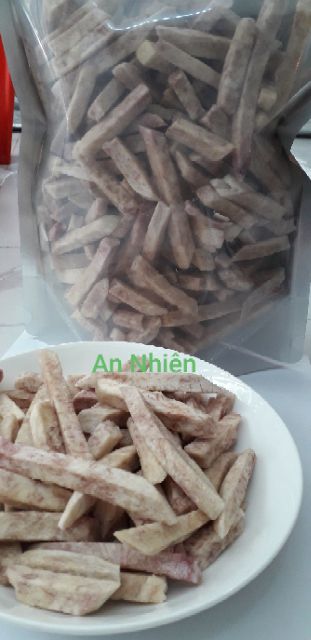 Khoai môn sấy hàng nguyên An Nhiên 500gr