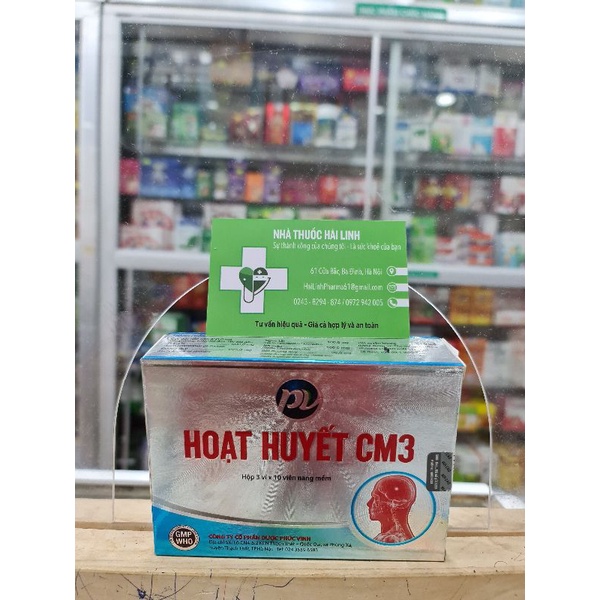 Hoạt huyết CM3 - Hộp 30 viên Phúc Vinh