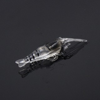 1 Mồi Tôm Giả Câu Cá Mềm 4cm / 1.4g Fishing Lure Soft shrimp