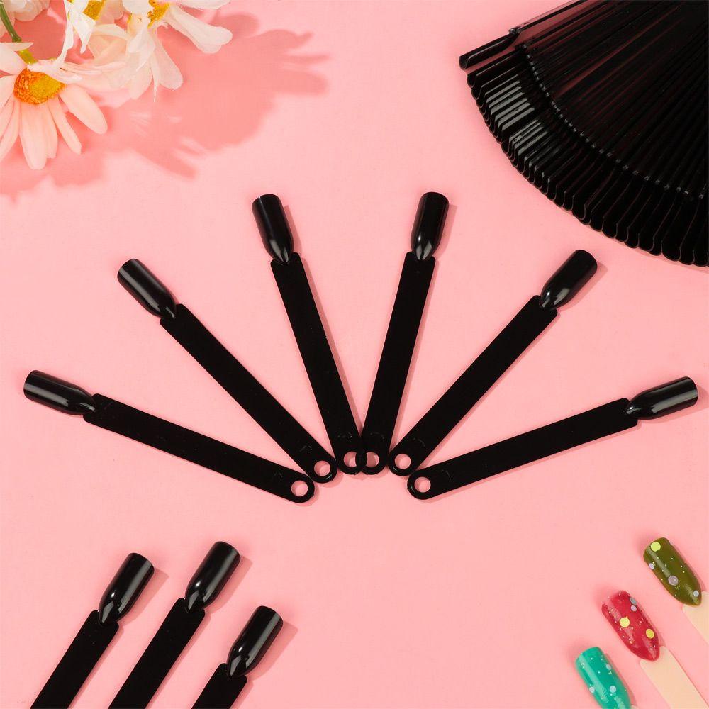 LAYOR1 Set 50 Thẻ Màu Sơn Móng Tay DIY Thời Trang