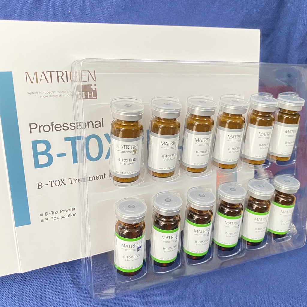 (Q1-HCM) Thay Da Sinh Học Hàn Quốc B-Tox BTOX PEEL MATRIGEN Vi Tảo 2 Màu [An Bình Cam Kết Chính Hãng]