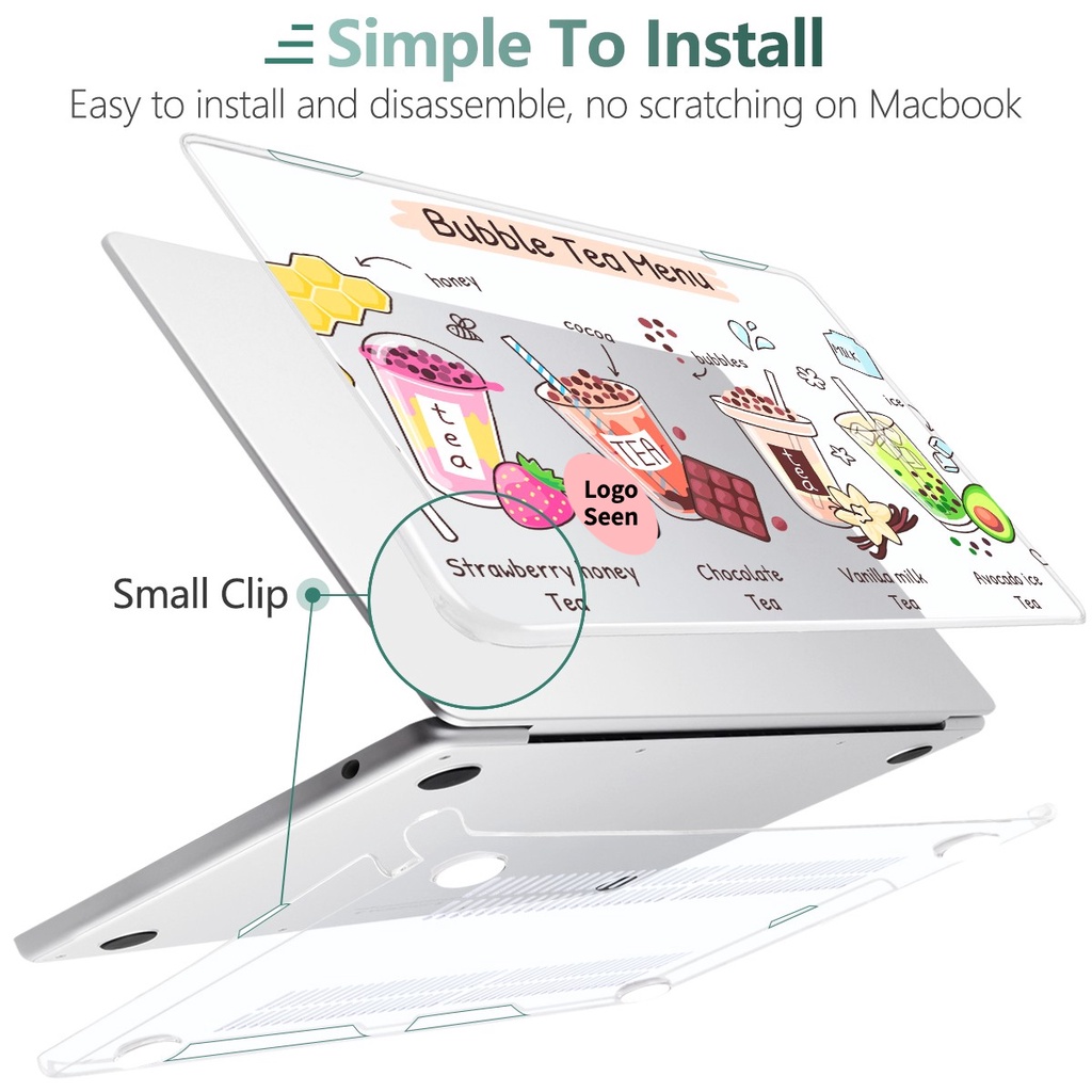 Ốp Điện Thoại Trong Suốt Cho 2022 MacBook Pro Air M2 2020 A2681 A2338 M1 Air13 A2337 A2179 A1932 Air11 12 13 A1466 Pro13 / 14 / 16 M2 2021 A2442 A1708 A215 A170