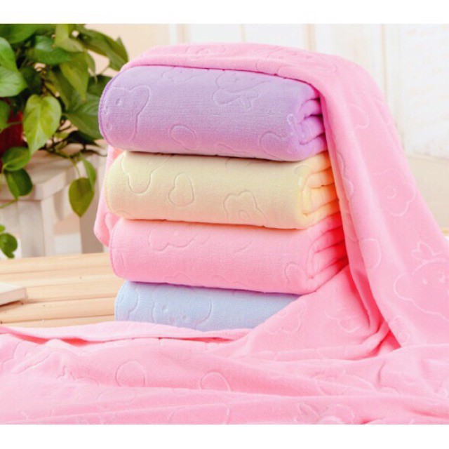 Khăn Tắm Họa Tiết In Chìm ❤️ FREESHIP❤️ Size [70x140cm],Cotton Loại 1 Xuất Khẩu
