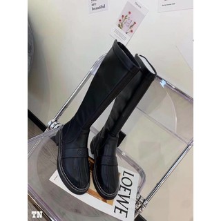 Boot đùi gân nạm đinh viền đế
